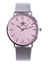 Жіночий годинник Michael John Florence Silver Pink Dial 40 мм