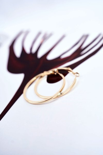 Жіночі сережки Золоті колеса висять Silvia