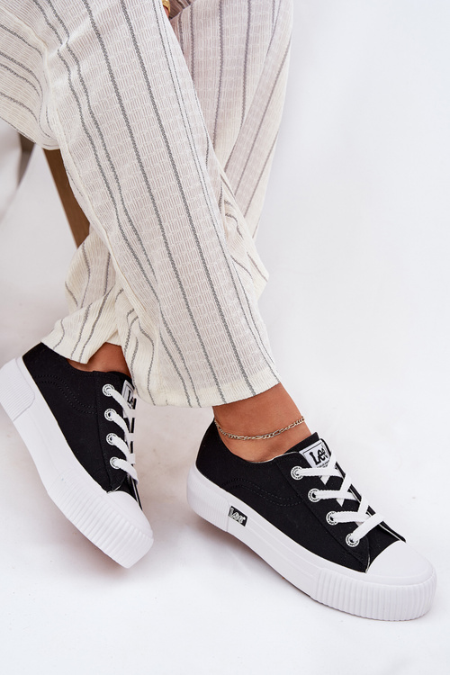 Жіночі Кросівки На Платформі Чорні LEE ISLA C WOMEN LOW 50251001