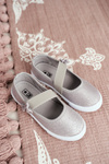 Дитячі тенісні туфлі Balerina Silver Bianca