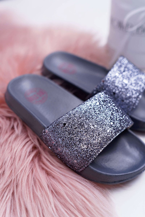 Дитячі молодіжні шльопанці Big Star Grey Brocade AA374087