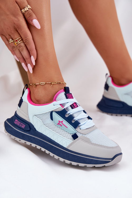 Жіноче Спортивне Взуття На Платформі Big Star RR274A225 HI-POLY SYSTEM Сині