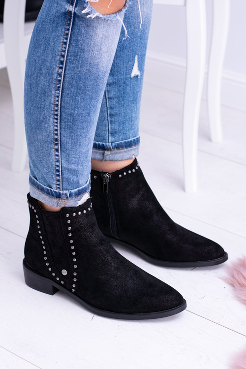 Чорні жіночі черевики Big Star на шпильці BB274529