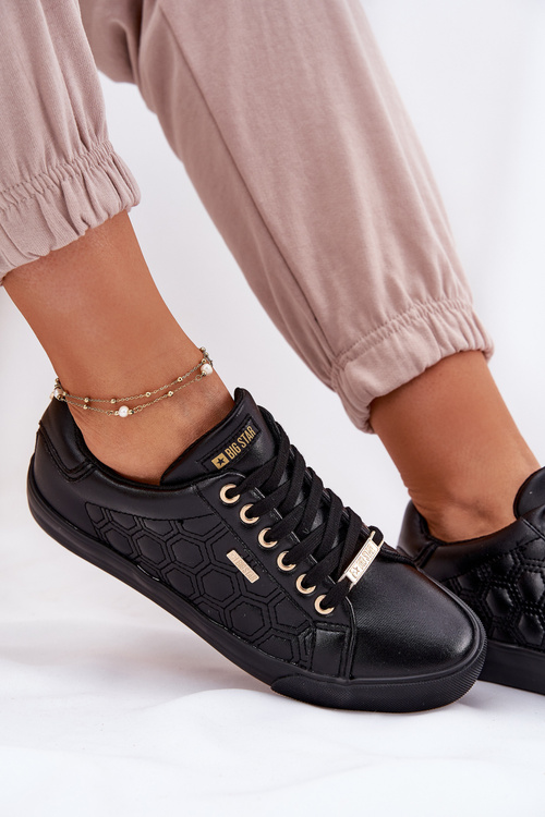 Жіночі Кросівки З Еко Шкіри Big Star RR274323 Чорні