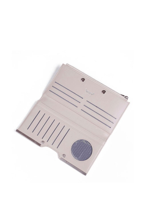 Великий гаманець із застібкою White Nadine