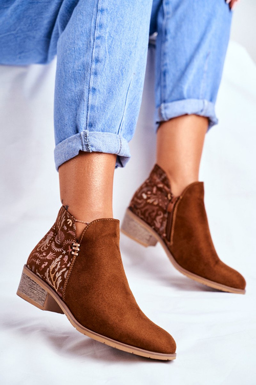 Жіночі весняні черевики на плоскій підошві Camel Elizabeth