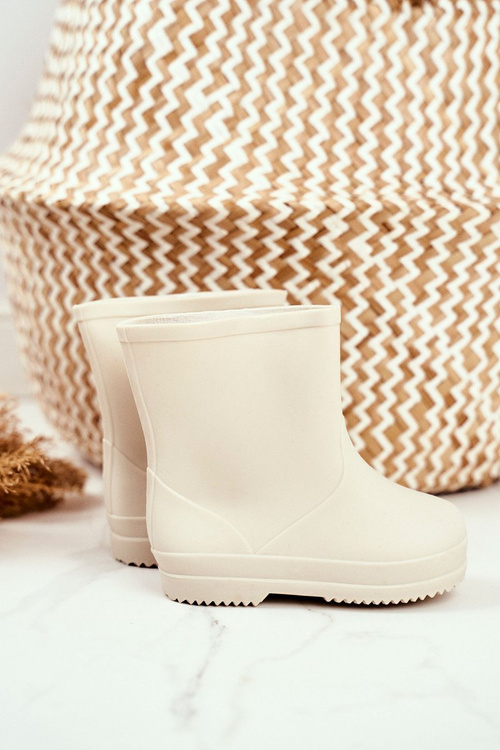 Дитячі класичні гумові калоші бежеві Колискова