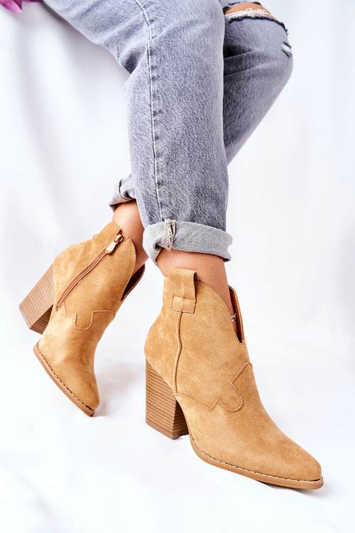 Жіночі чоботи на шпильці Camel Meronet