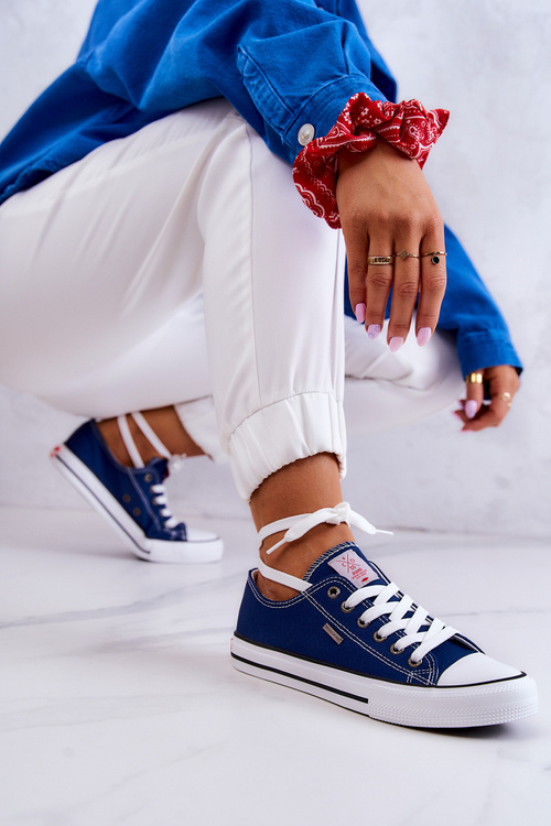 Жіночі класичні кросівки Cross Jeans JJ2R4012C Темно-сині