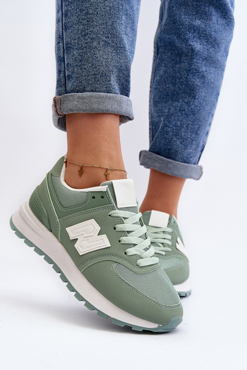 Жіночі зелені спортивні кросівки Lifari