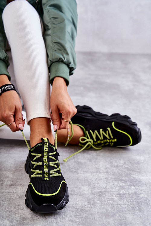 Жіночі кросівки Memory Foam System Big Star KK274028 Чорні