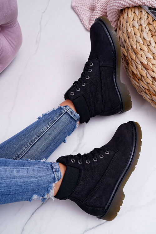 Жіночі черевики Trapper Big Star Black EE274014