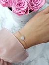 Жіночий браслет-ланцюжок Circle Rose Gold Selene