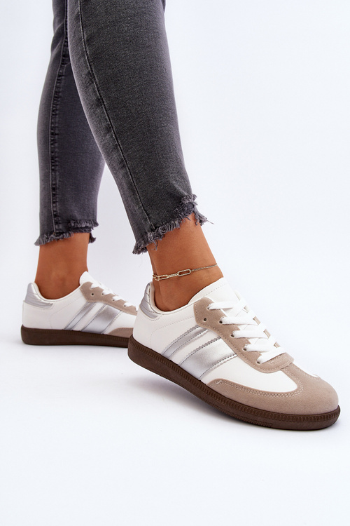 Жіночі низькі спортивні кросівки Білі Cafala