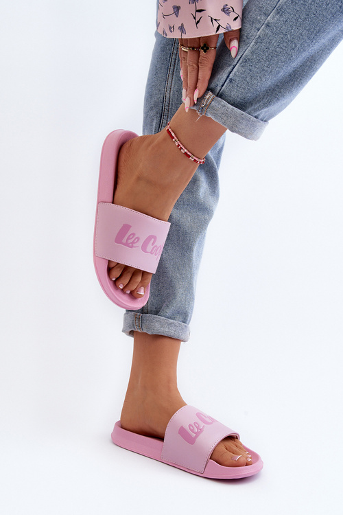 Жіночі класичні шльопанці Lee Cooper LCW-24-42-2486L Рожеві