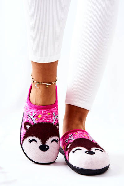 Утеплюючі тапочки Reindeer Pink Taffy