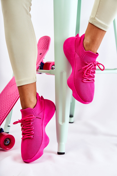Жіноче спортивне взуття без шнурівки Fuchsia Dalmiro
