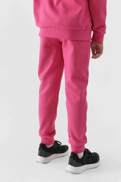 Спортивні штани Joggery для дівчаток 4F Fuksja 4FJWMM00TTROF0828-55S