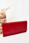 Великий жіночий гаманець з магнітом Червоний