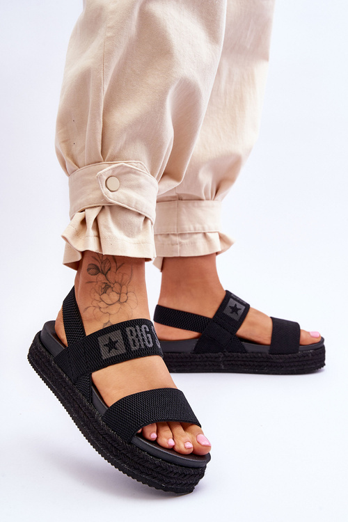 Жіночі босоніжки Big Star LL274856 Чорні