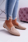 Жіночі мокасини Lu Boo Beige Magnus