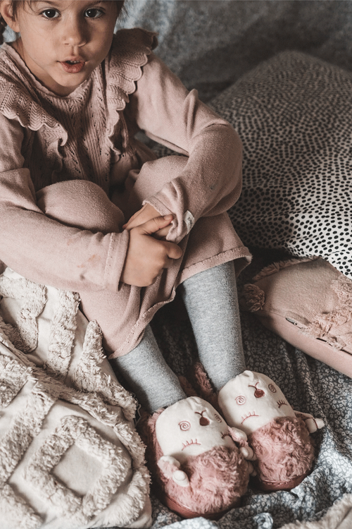 Дитячі тапочки Lamb Pink Hollie