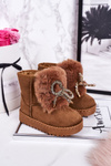 Дитячі зимові черевики утеплені хутром Camel Amelia