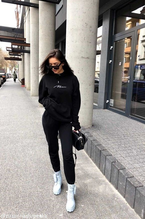 Жіночі чоботи на платформі з портмоне Сині Субота