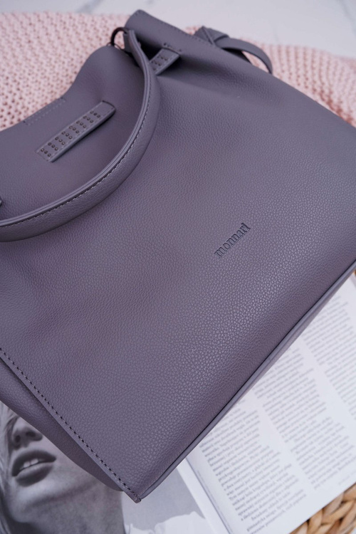 Жіноча класична сумочка Monnari Grey BAG8960-019