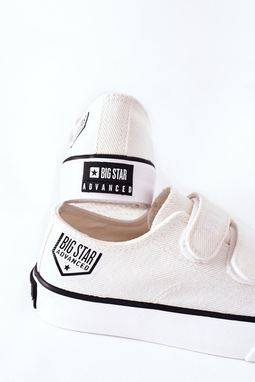 Дитячі кросівки на липучці Big Star FF374061 Білі