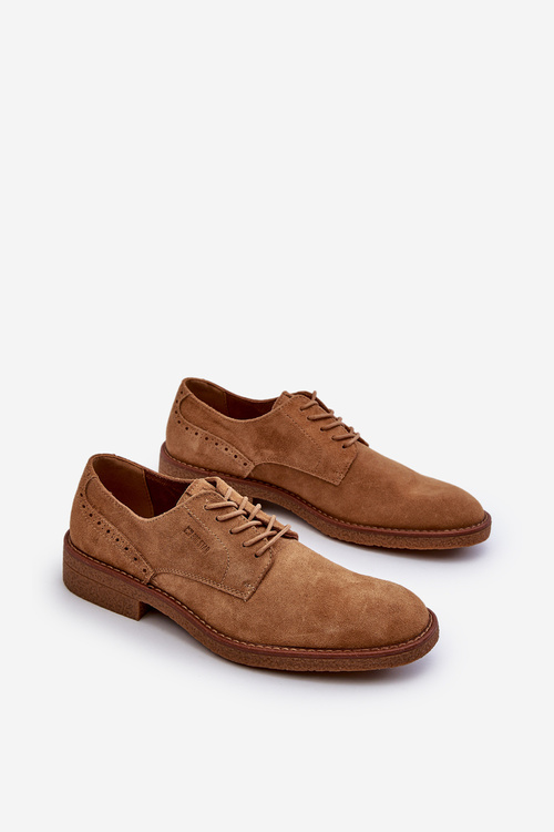 Чоловіче замшеве взуття Big Star NN174213 Camel