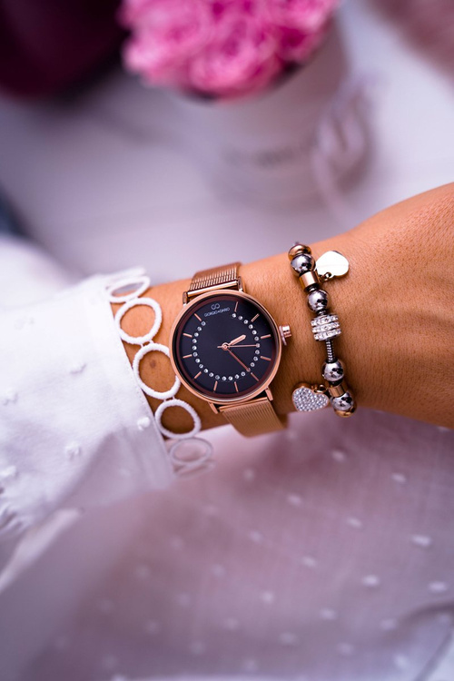 Жіночий годинник Giorgio & Dario Pink Gold Lonia