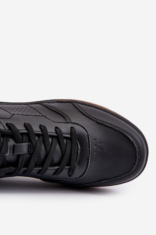 Чорні чоловічі кросівки Radikalle зі штучної шкіри