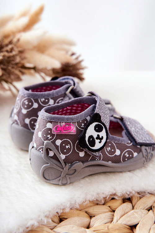 Босоніжки Velcro Befado 342P031 Сірі