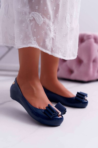 Темно-сині жіночі балетки Meliski Kasha