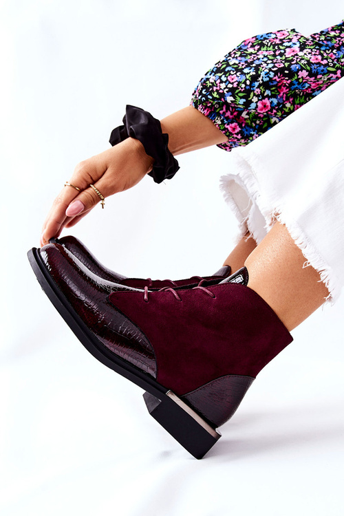 Чоботи жіночі замшеві Sergio Leone BT401 Bordeaux