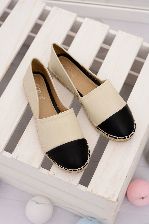 Бежеві жіночі еспадрільї Black Nose Monii