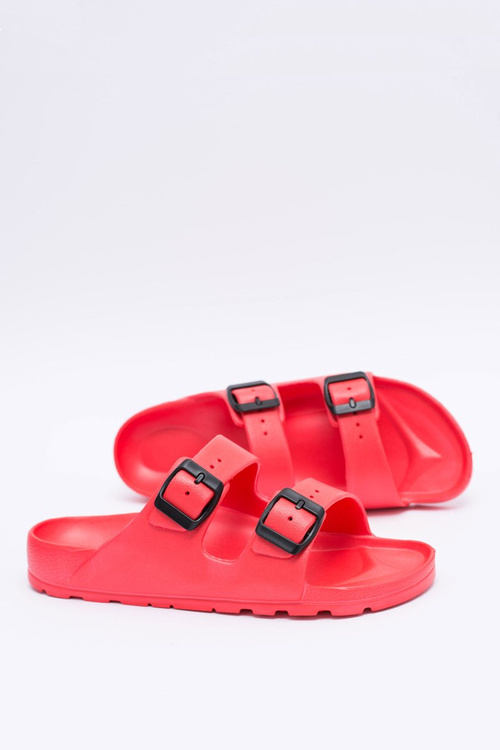 Жіночі легкі садові шльопанці червоні