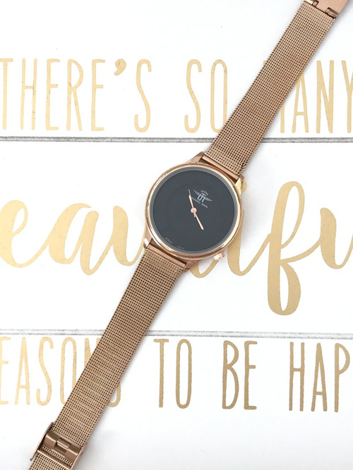 Жіночий годинник Michael John Scepter Black Dial