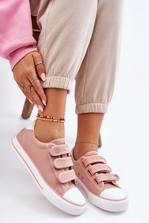 Класичні кросівки на липучці Big Star LL274A200 рожеві