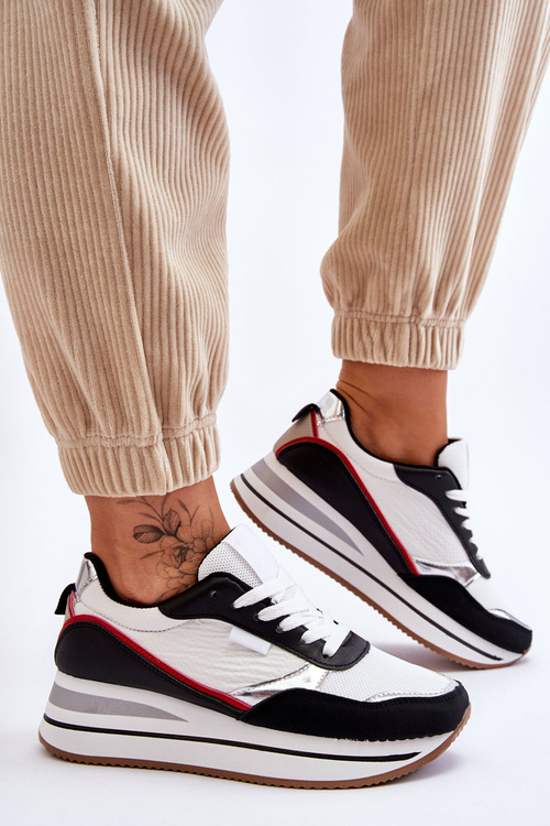 Жіночі кросівки на танкетці та платформі Allen