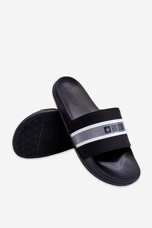 Гумові тапочки Big Star JJ274A263 Чорні