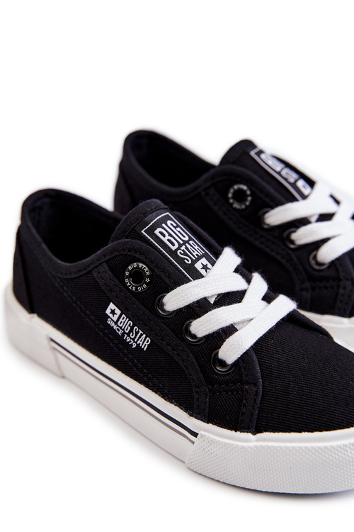 Дитячі низькі кросівки Big Star JJ374174 Чорні