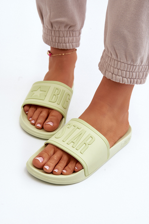 Жіночі шльопанці Big Star NN274A646 Lime