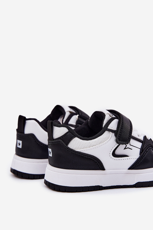 Легкі Дитячі Кросівки Big Star RR374052 Чорно-Білі