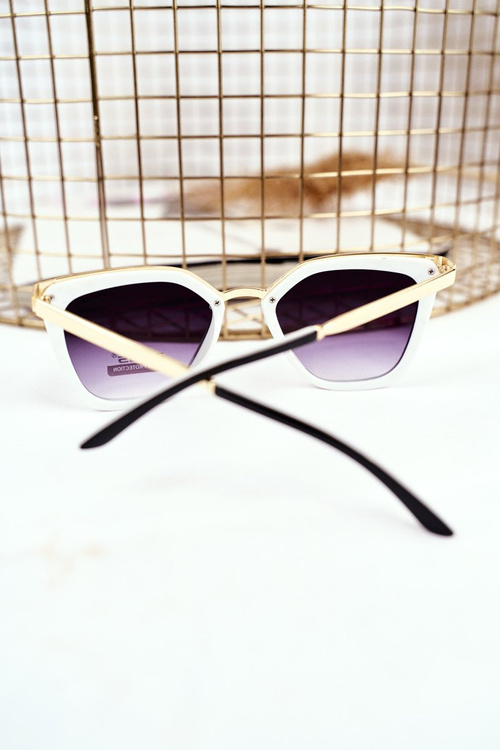 Жіночі сонцезахисні окуляри Gold Prius PR-V07 Brown White Gradient