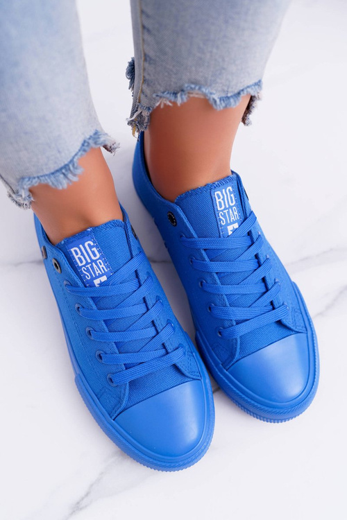 Жіночі класичні низькі кросівки BIG STAR AA274011 Темно-сині