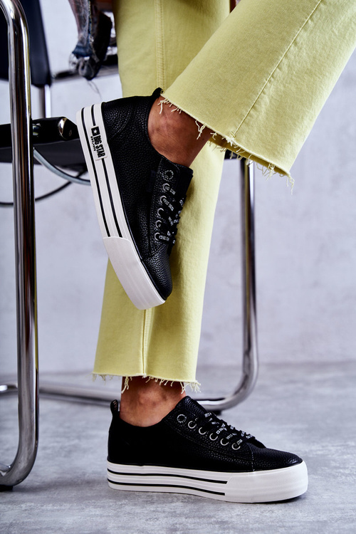 Низькі жіночі кросівки Big Star KK274015 Чорні