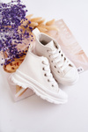 Дитячі високі кросівки White Freeze