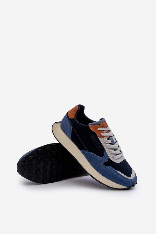 Чоловічі кросівки з системою Memory Foam Big Star NN174356 Темно-синій